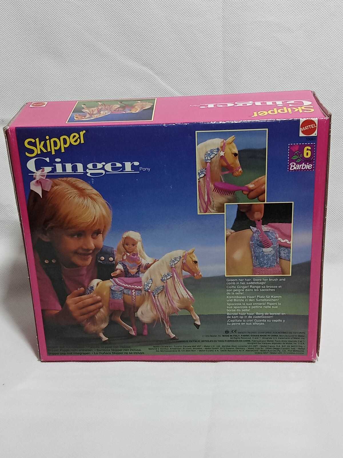 Vintage 1992 Mattel Barbie International version Ginger Pony For Skipper  China | eBay