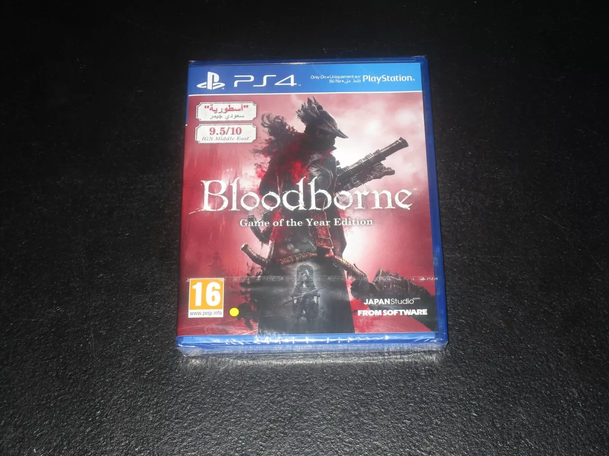  Bloodborne - Game Of The Year PS4 Game New (Middle Eastern  Version) : Video Games