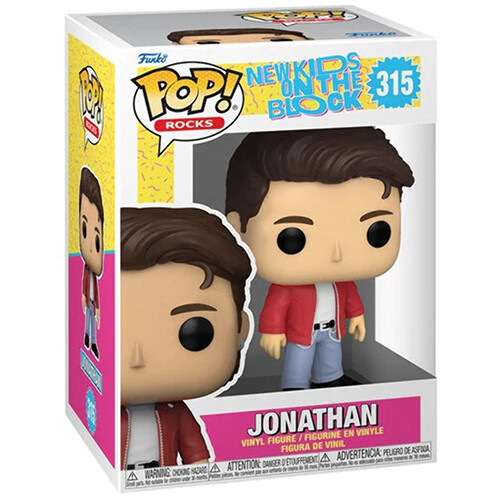 Funko Pop! Rocks - New Kids On The Block Vinyl Figure - Jonathan #315 - Nm/Mint