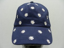 WONDER NATION - Embroidered Flowers - Kid's Size Adjustable Baseball Cap Hat