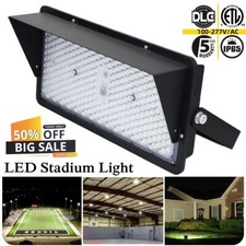 Luces LED de estadio al aire libre 300 vatios para cancha de softbol cancha de fútbol cancha de tenis