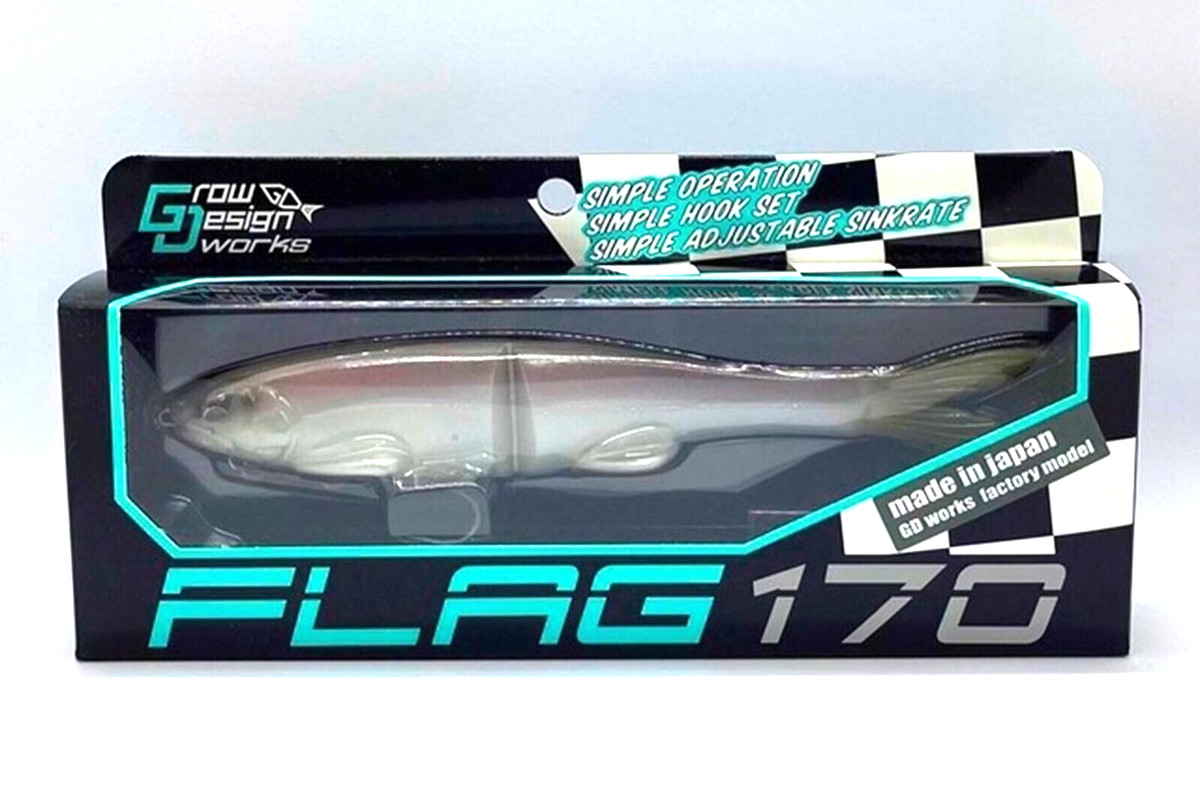 Grow Design works FLAG 170 FLAG170 Lake Smelt 2 #013 Swimbait GDW