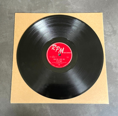 78 rpm B.B. King - How Do I Love You - US RPM