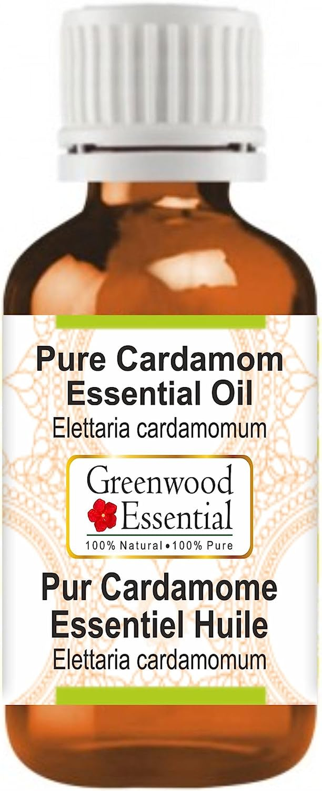 100% Pure Therapeutic Grade Cardamom Essential Oil - Elettaria Cardamomum