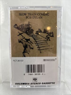 Bob Dylan SLOW TRAIN COMING Cassette 1979 CBS Columbia IGS NIB NEW SEALED
