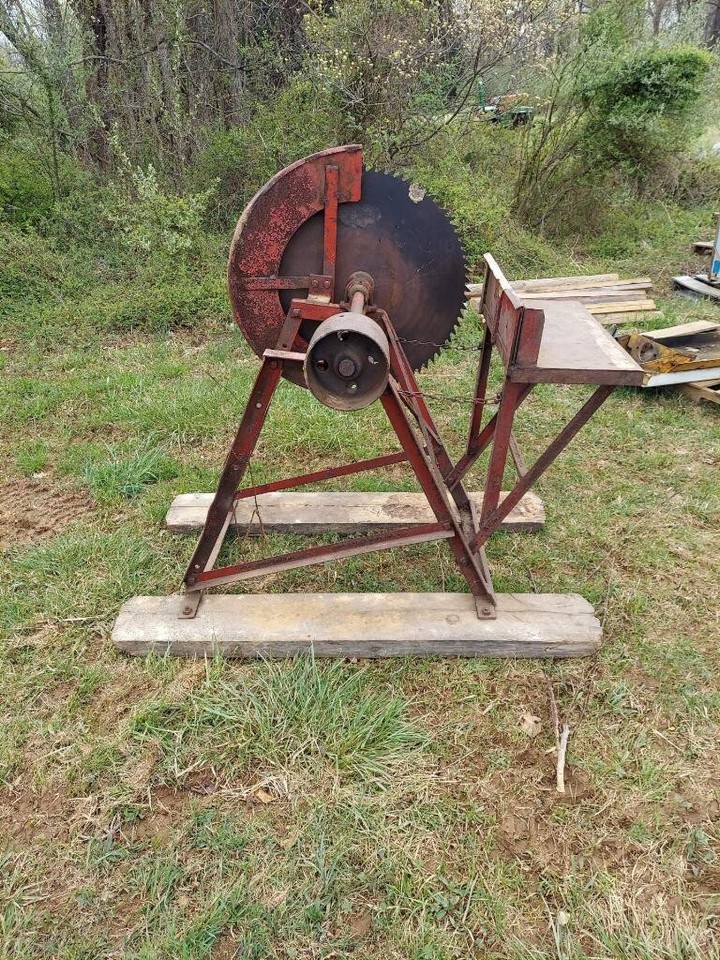 Antique Buzzsaw with Stand | eBay