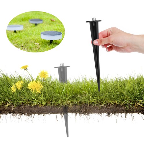 Lawn Lamp Ground Plug Flood Light Outdoor Floodlight Fixture with Stake
