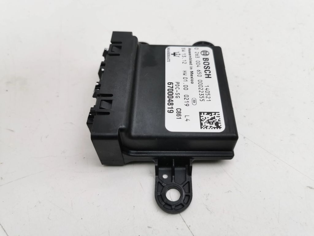 Maserati Ghibli M157 2014 Park Assist Control Module Unit ECU 670004819