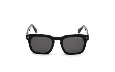 Tom Ford Dax TF751-N 01A Black Square Sunglasses Frame 50-22 Tom Ford Dax TF751-N 01A Black Square Sunglasses Frame 50-22