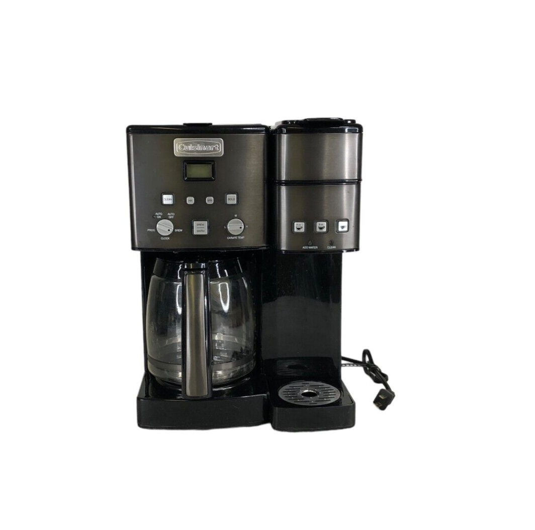 Cuisinart SS15BKSP1 Coffee Center 12Cup Coffeemaker and SingleServe Brewer 86279129123 eBay