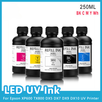 1set LED UV Ink For Eps L800 L805 L1800 R280 R290 R330 1390 1400 1410 Printhead