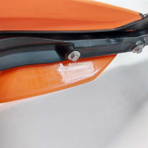 KTM Genuine Handguards - Wrap Around (Orange) - K79102979000EB - Picture 4 of 5
