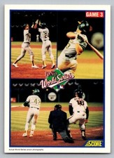 1990 Score - #702 Oakland Athletics
