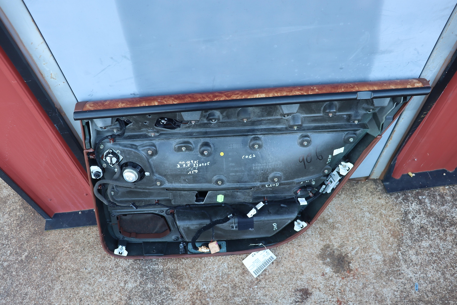 2006-2012 BENTLEY CONTINENTAL REAR LEFT SIDE INTERIOR DOOR PANEL COVER OEM