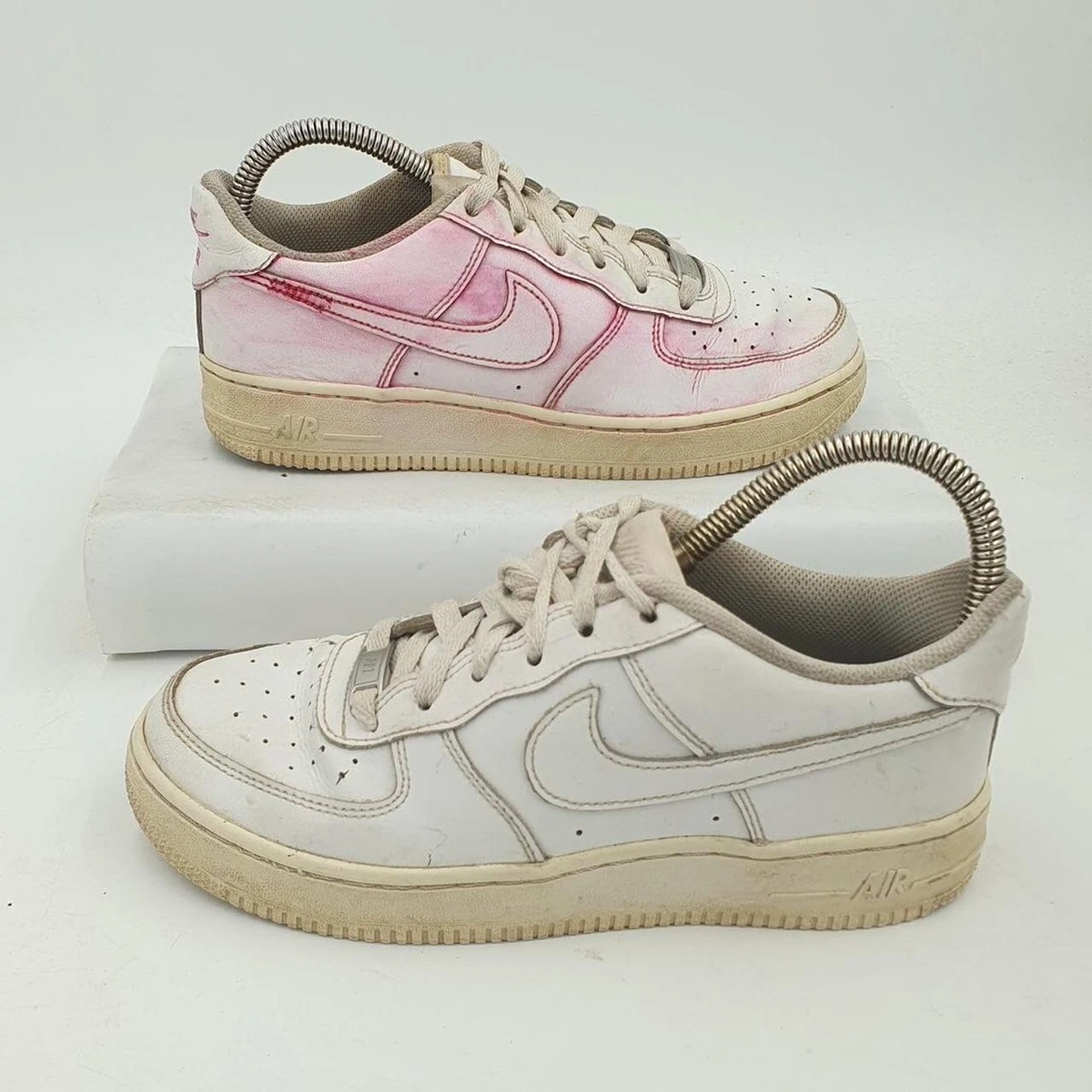 Nike Airforce 1 Trainer White Womens UK5 Indonesia 2019 314192 117