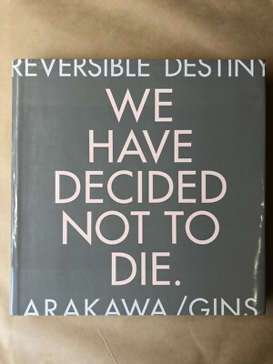 Reversible Destiny we have decided not to die first edition hardback bit scuffed
