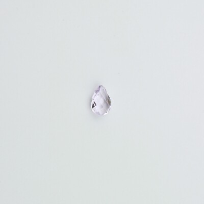 Natural Pink Amethyst Checkerboard Cut Loose Gemstone 9x6 Pear | eBay