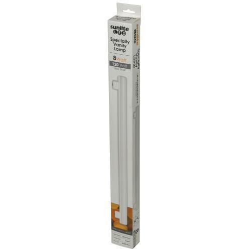 LED Linestra Vanity Light Bulb, S14S Lamp, 8W (60W), 2700K, Dimmable, LN150 - Picture 5 of 5