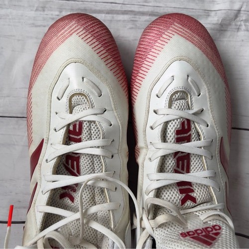 Botines de fútbol Adidas Freak Mid blancos rojos EH2230 para hombre talla 18 - Imagen 10 de 10