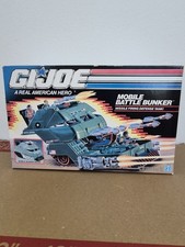 Vintage 1989 GI Joe ARAH Mobile Battle Bunker w Box 100 Complete