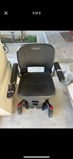 Pride Mobility Go Chair Power Wheelchair with Front Section Casters and Footrest