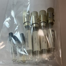 7Pack.  Transparent Clear Glass Bottles