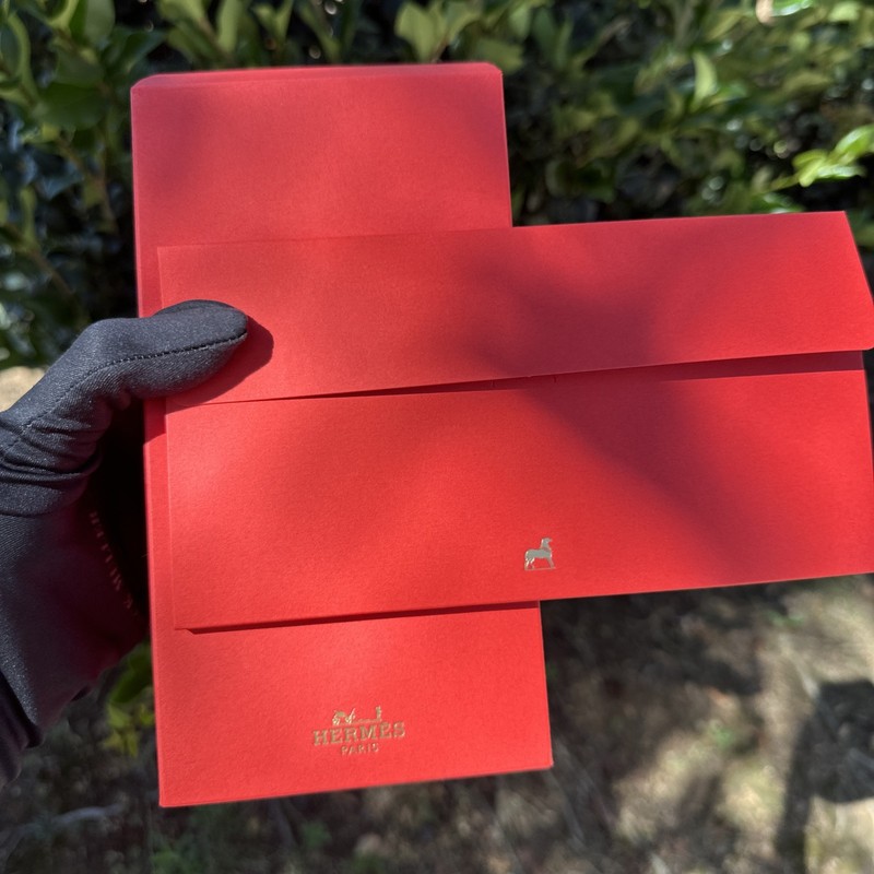 Hermes Year Of The Horse Lunar New Year Card Set (Pack of 10) w/ Box!
