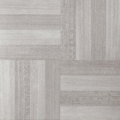 Nexus Self Adhesive 12-Inch Vinyl Floor Tiles, 20 Tiles - 12'' x 12'', Ash Grey Wo