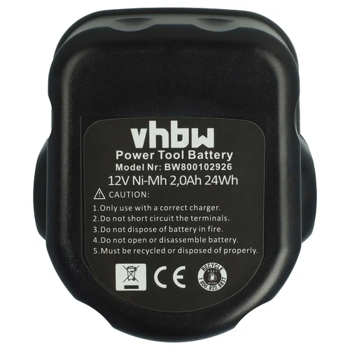 2x Akku 2Ah 12V für Dewalt DC841KA DC840KA DC756KB DC756KA DC745KB DC745KA - Bild 9 von 9