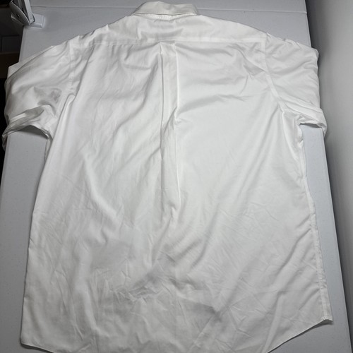 Brooks Brothers White Dress Shirt 16.5-35 Non-Iron Purple Label Supima Cotton - Bild 10 von 10