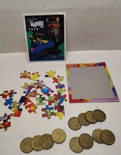 CHUCK E CHEESE Lot Galaxy 5000 Rare Prize Sticker 12 Coins Puzzle 1999 See Pics