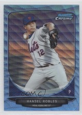 2013 Bowman Wrapper Redemption Blue Wave Refractor Hansel Robles #BCP31 fm0