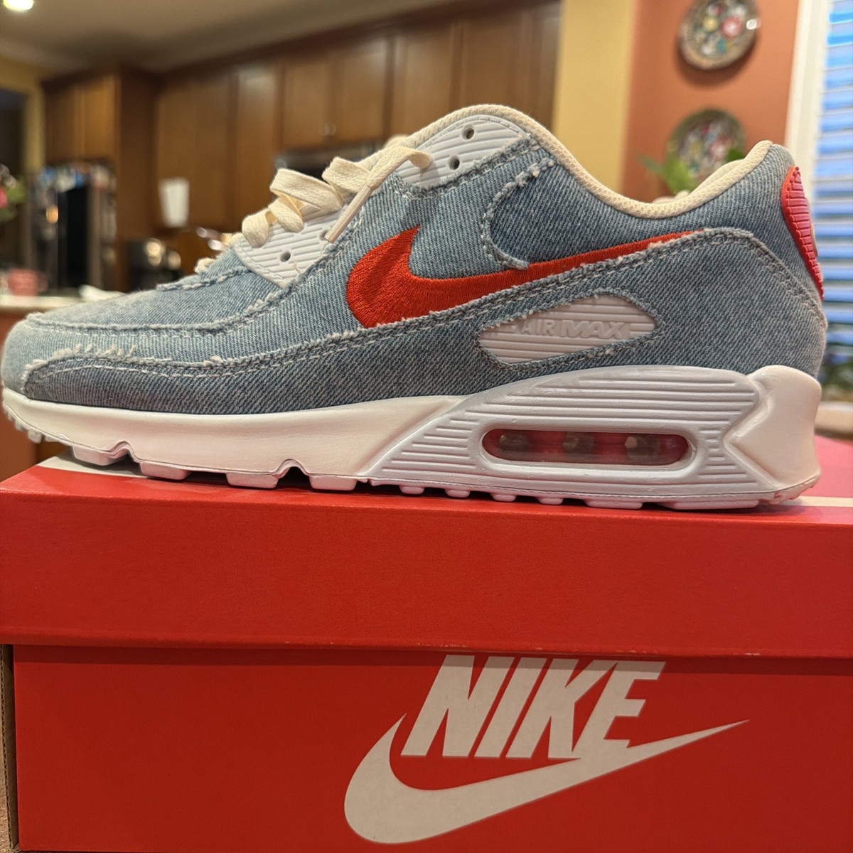 Size 10.5 - Nike Air Max 90 Denim for sale online | eBay