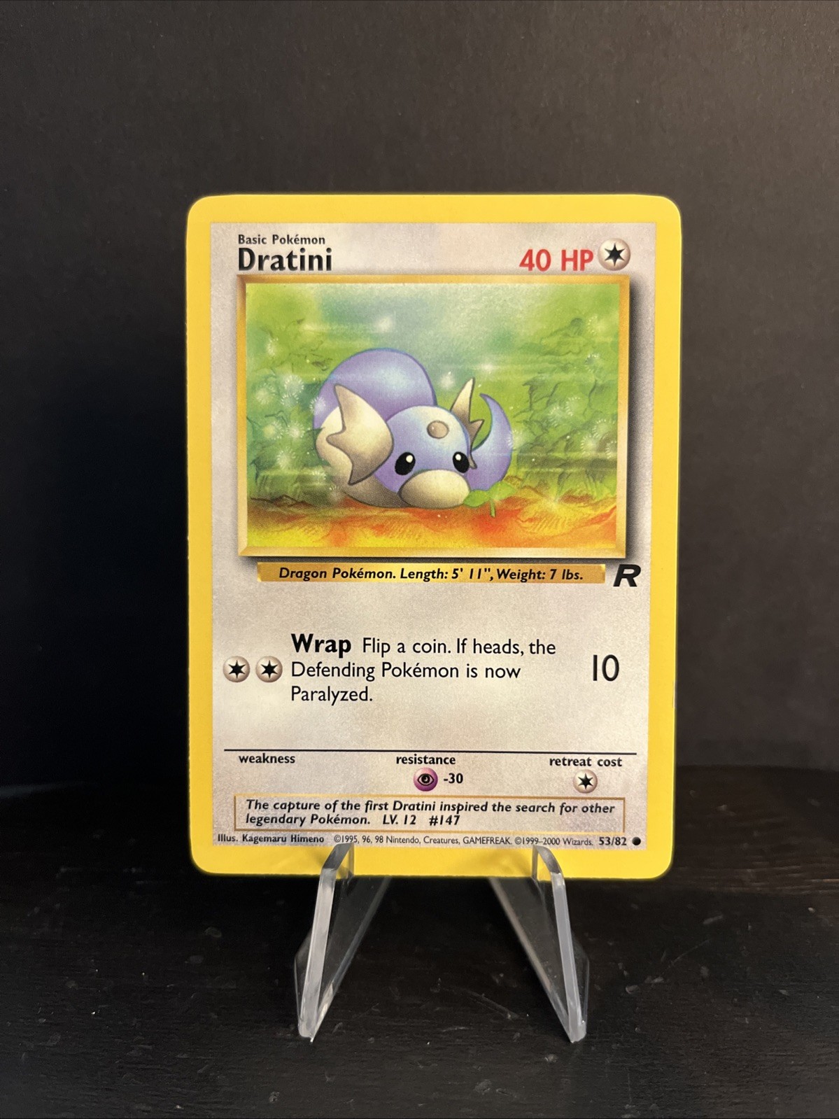 Pokémon TCG Dratini Base Team Rocket Set 53/82 Unlimited
