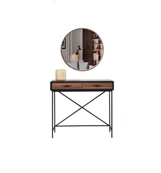 Set Konsolentisch Spiegel Design Luxus Konsolen Tisch Konsole MöBel Neu-image