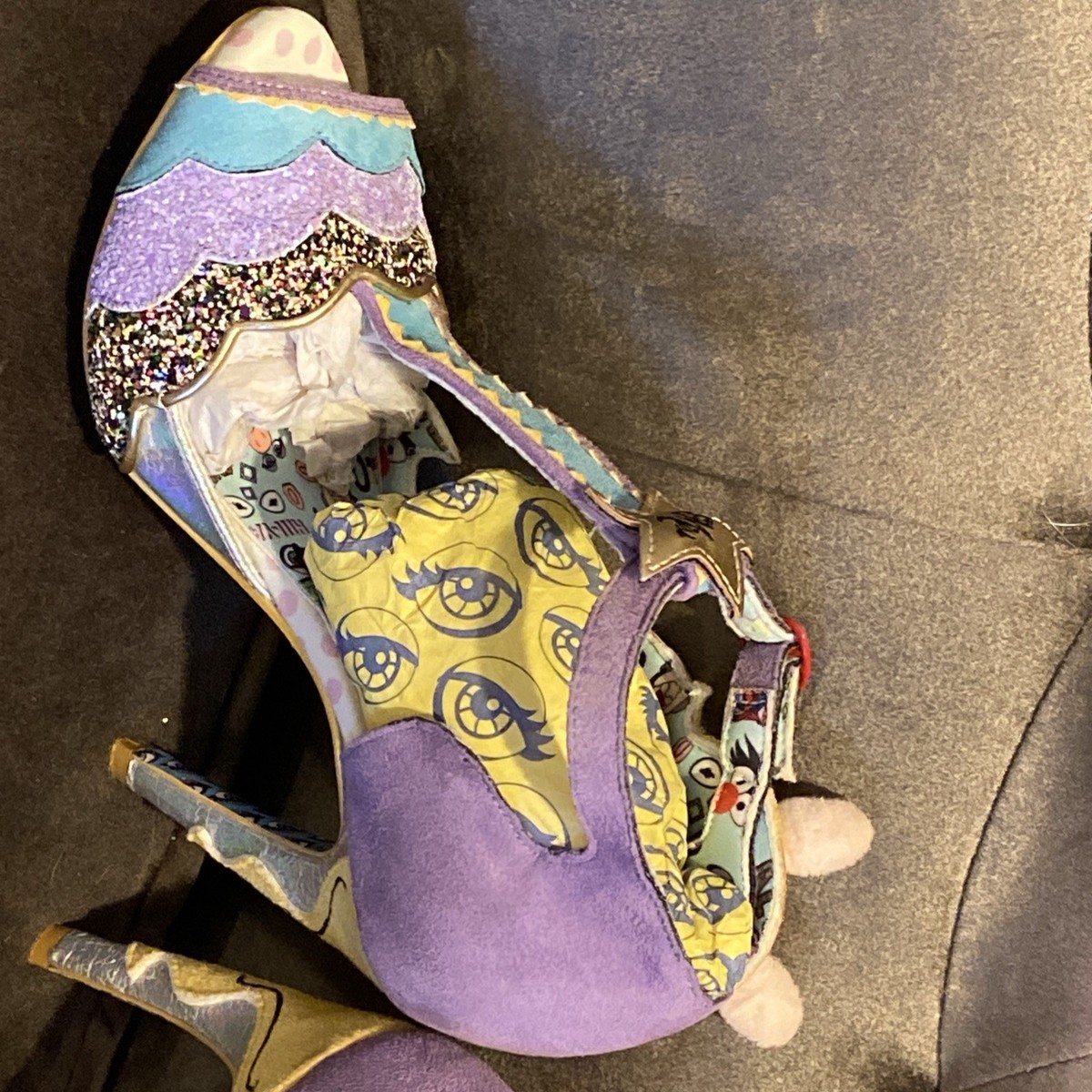 Irregular Choice ミス・ピギー パンプス Rare Mint Irregular Choice Muppets Miss Piggy Diva Heels SZ 38 EU