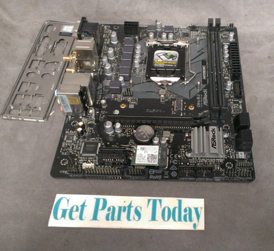ASRock H410M/MC mATX LGA 1155 DDR4 m.2 WiFi Motherboard w/ IO