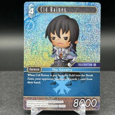 Cid Raines 15-032C Foil Final Fantasy Card