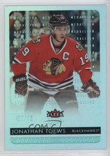 2014-15 Fleer Ultra Platinum Medallion 7/99 Jonathan Toews #38 1r5
