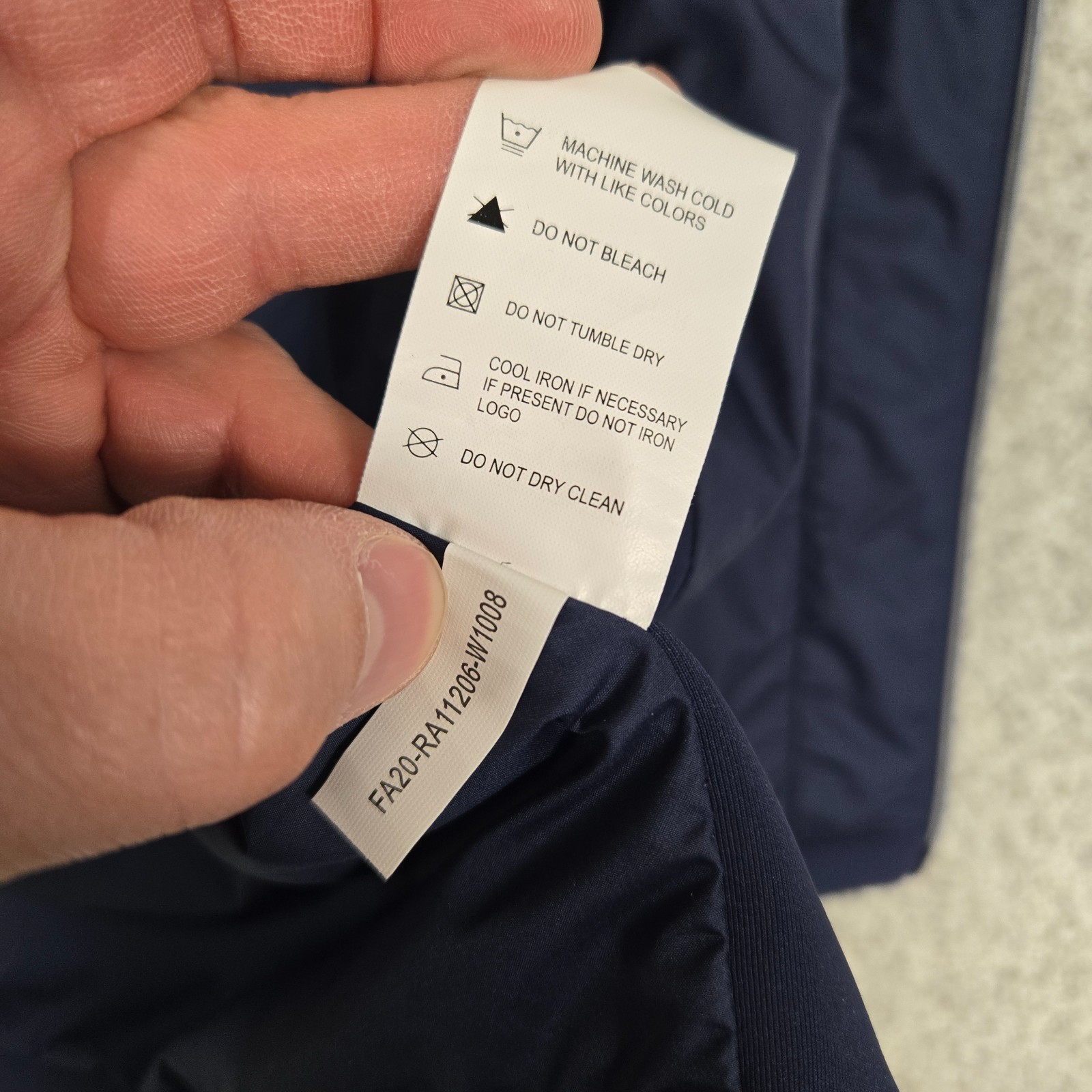 Zero Restriction Z625 Vest Blue Men's Large Orinda country club windwear NWT