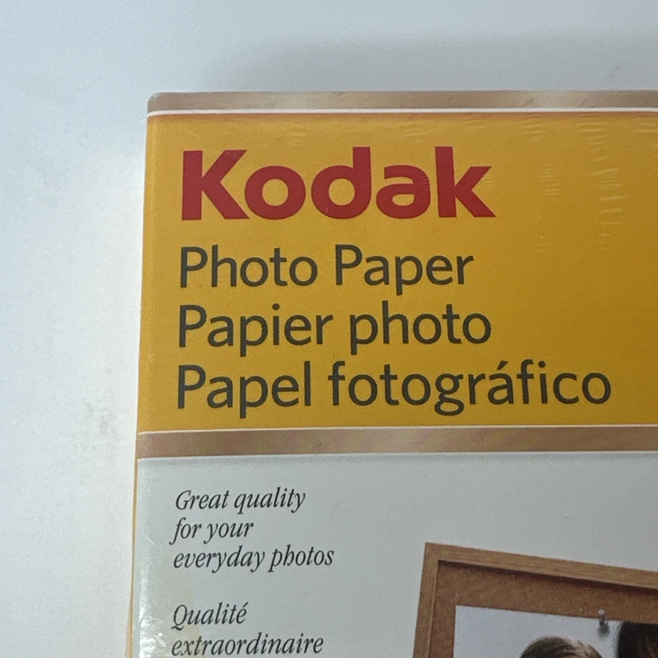 Papel Fotográfico KODAK Alto Brillo 4"x6" 100 Hojas Secado Instantáneo Foto 4 de 4