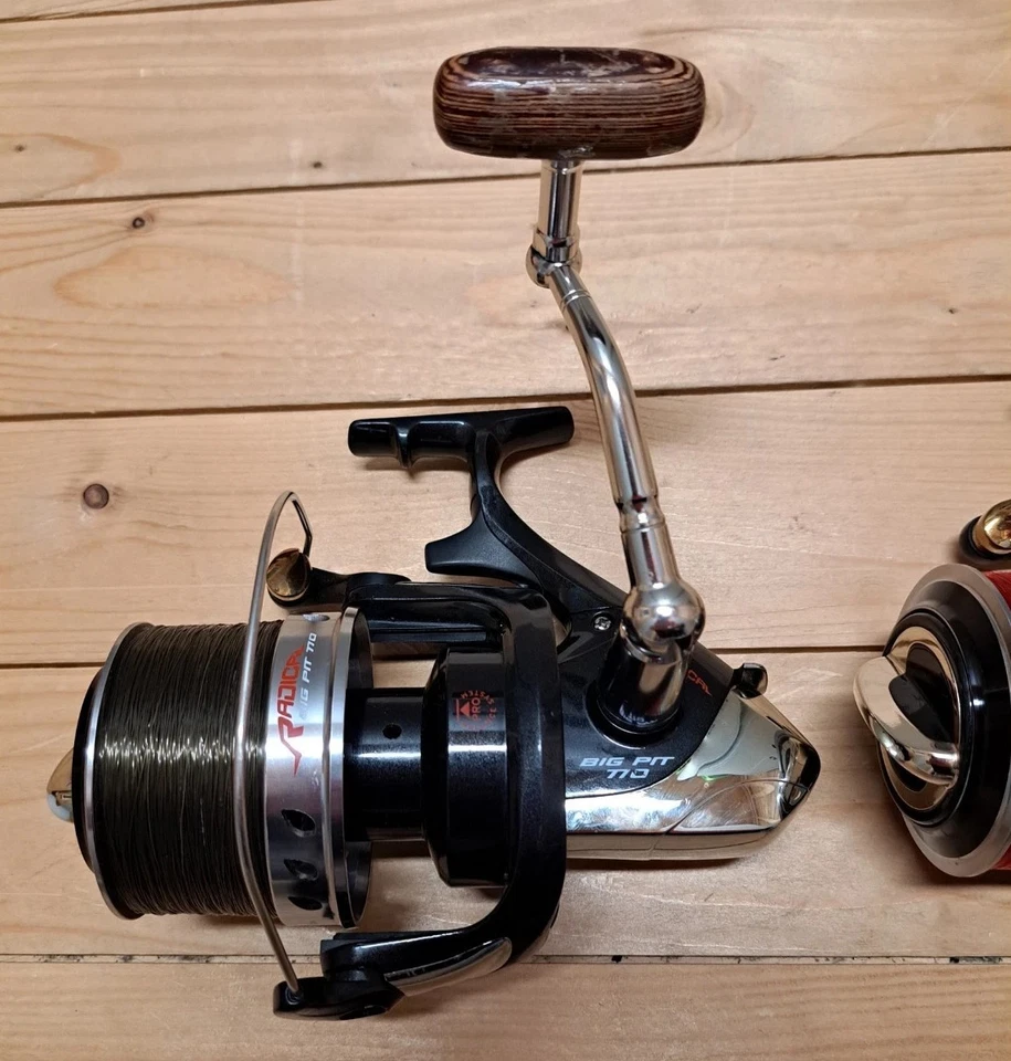 2 × Quantum Radical Big Pit 770 Karpfenrollen Angelrollen Karpfenangeln Karpfen - Bild 3 von 4