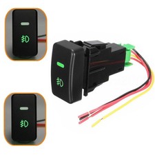 Led Auto Car Push Button Fog Light Switch With Wire For Honda Civic Accord Crv