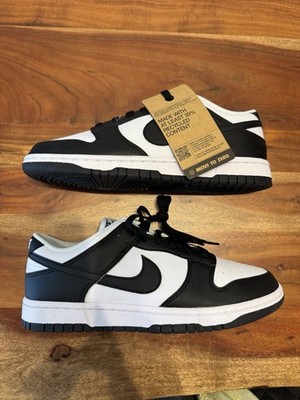 Nike Dunk Low Sneaker Schwarz/Weiß Jugendliche EU 40,5 US 9 Neu m. Karton