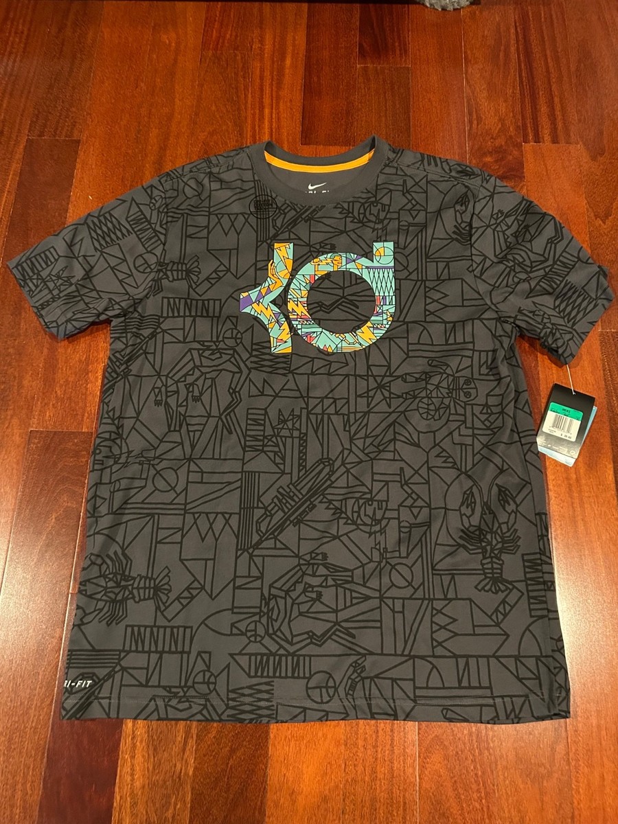 Kevin Durant KD Nike NBA All Star NOLA Graphic T Shirt Gumbo