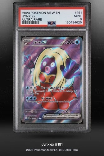 2023 Jynx ex 191/165 Sv: Scarlet & Violet 151 Holo PSA 9