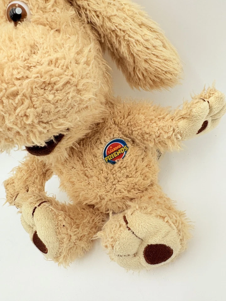 Talking Tom Friends Plush Ben Dog Golden Puppy Dog Tested Works Tested Works - Image 4 of 4