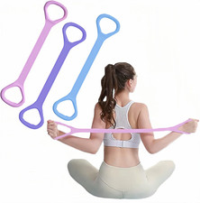 Figure 8 Resistance Band with Handles, Elastic Bands for Working Out,Arm,Back,Sh