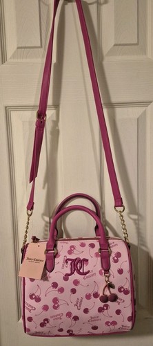 Juicy Couture 'Cherry On Top' Pink Satchel Bag Purse