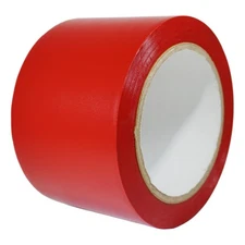GGR Supplies T.R.U. CVT-536 Red Vinyl Pinstriping Dance Floor Tape 3 in. Wide...